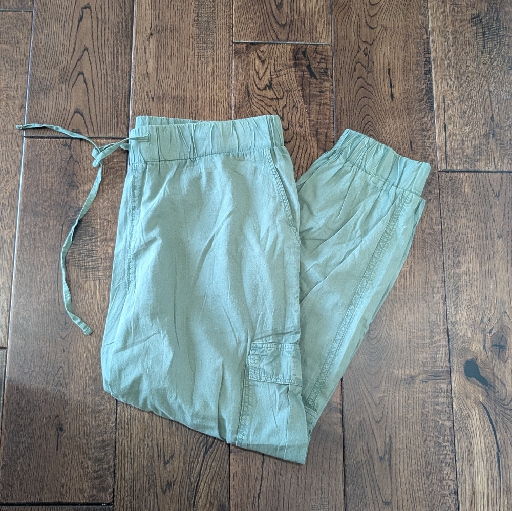 Lightweight Green Joggers